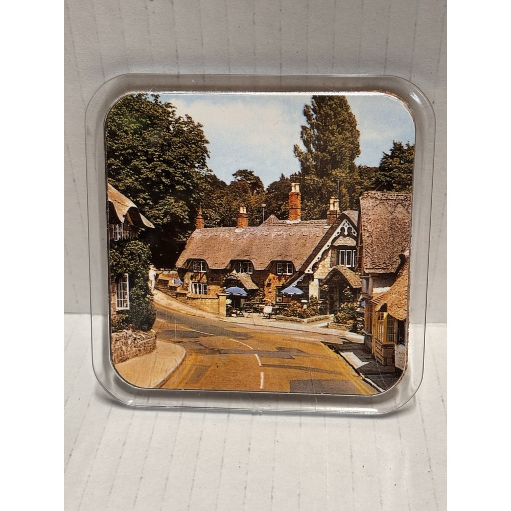 Isle of Wight England Drink Coasters Set of 6 acrylic‎ cork back landmarks pics - Picture 4 of 13
